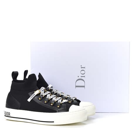 walk n dior technical knit high top sneaker|dior chrono sneakers.